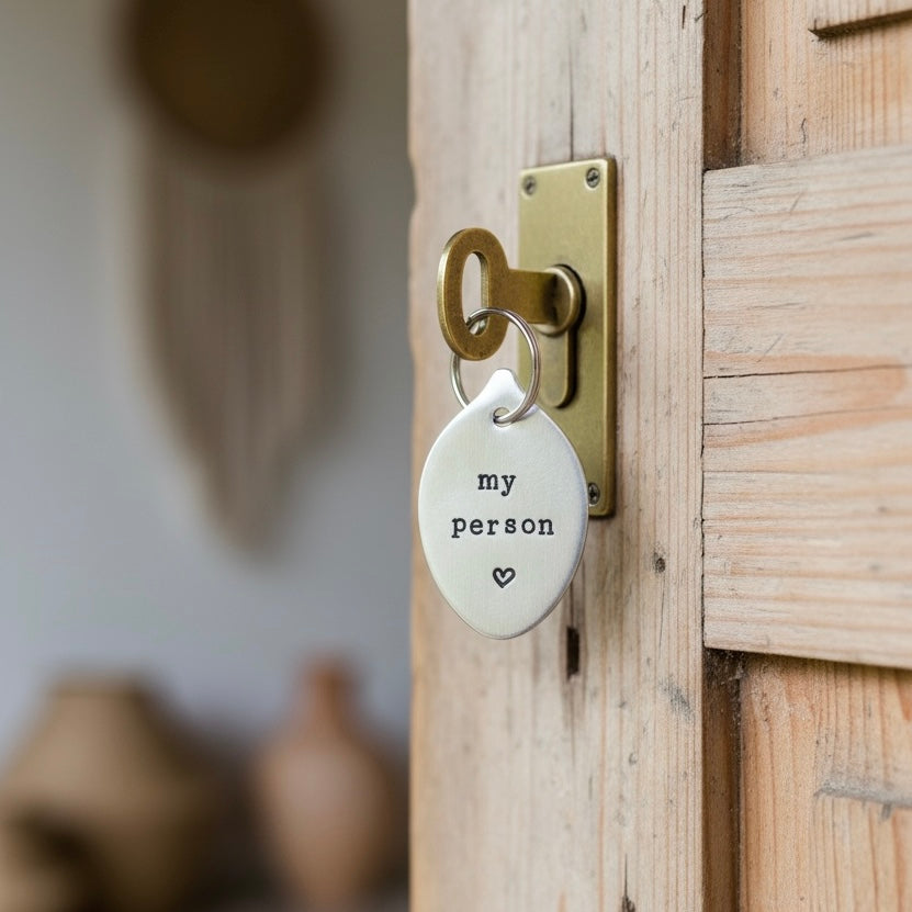 My Person - Vintage Spoon Keyring