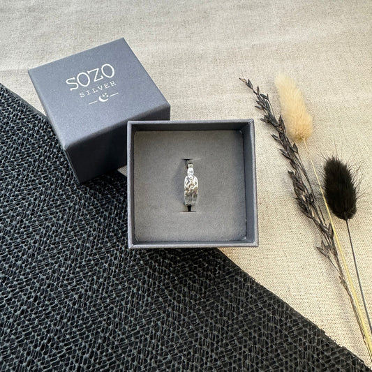 Rare Limited Edition Sterling Silver Apostle Spoon Ring - 2024 Sheffield Hallmarks - UK Size O