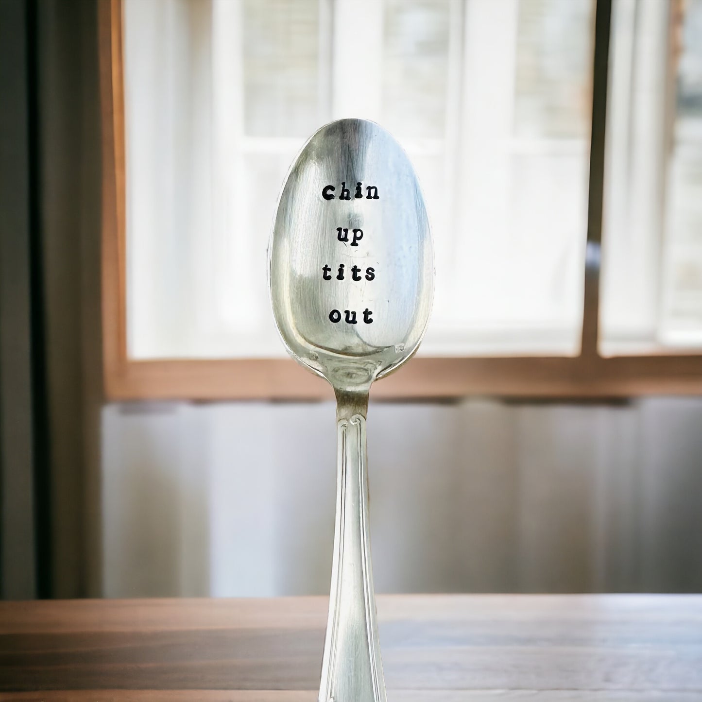 Chin up, tits out - Vintage Teaspoon