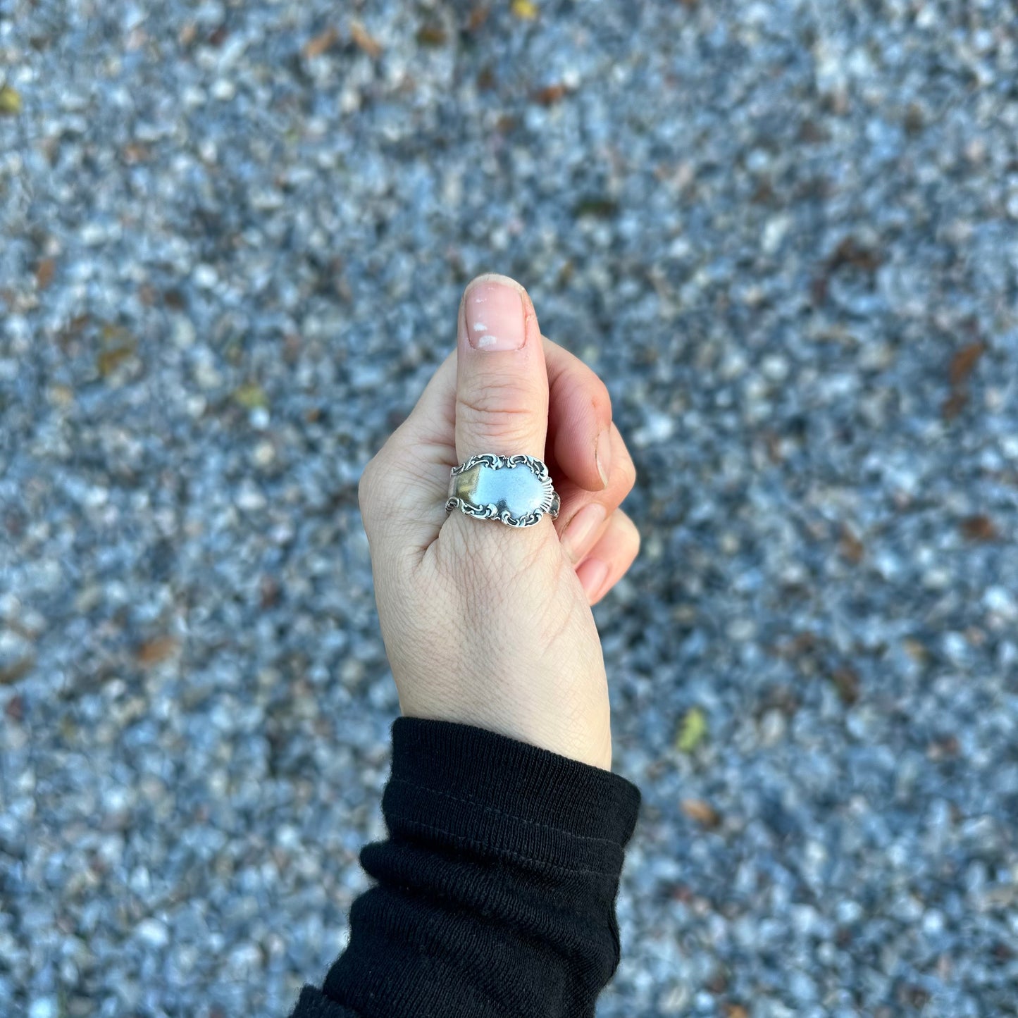 Spoon Ring - Sterling Silver