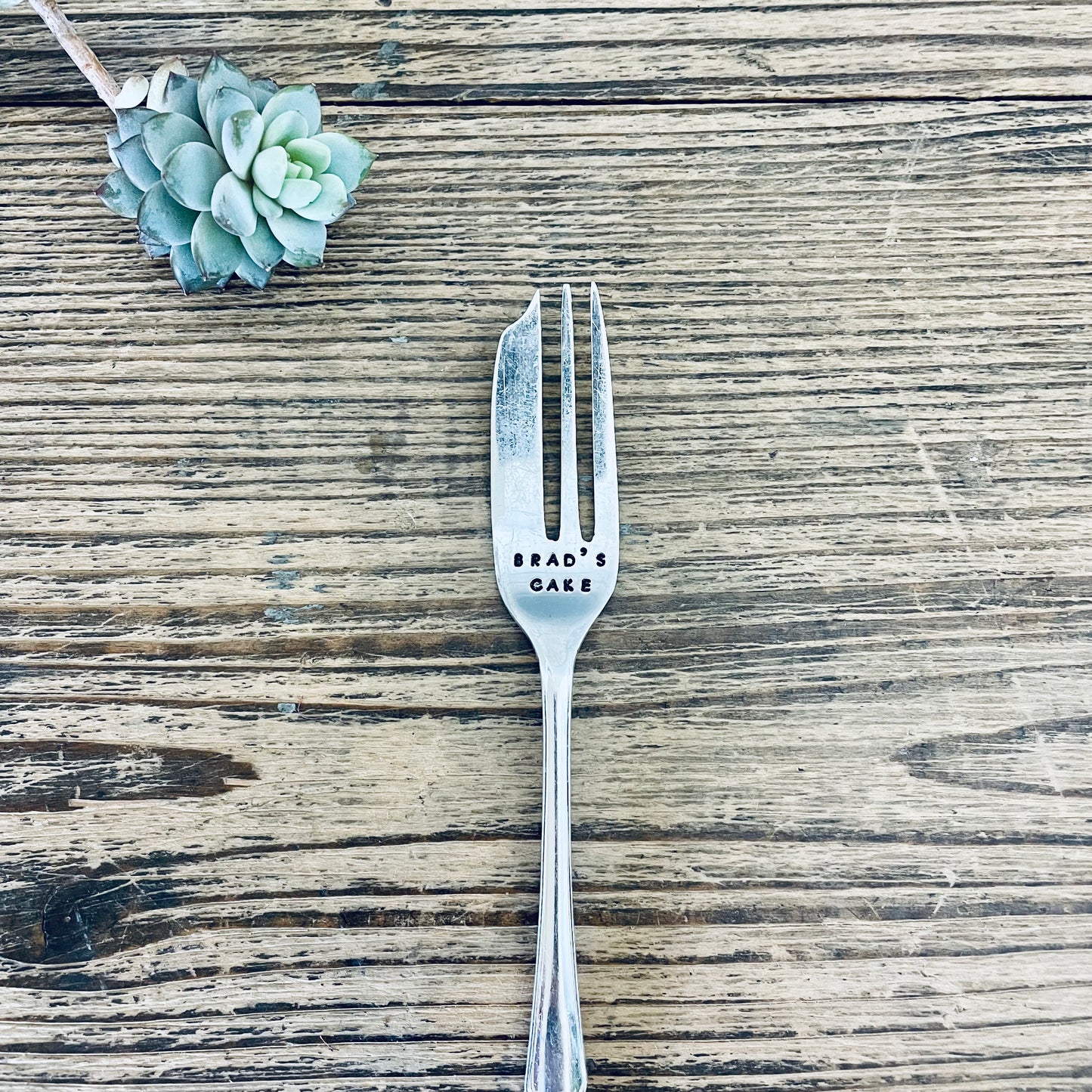 Personalised Vintage Cake Fork