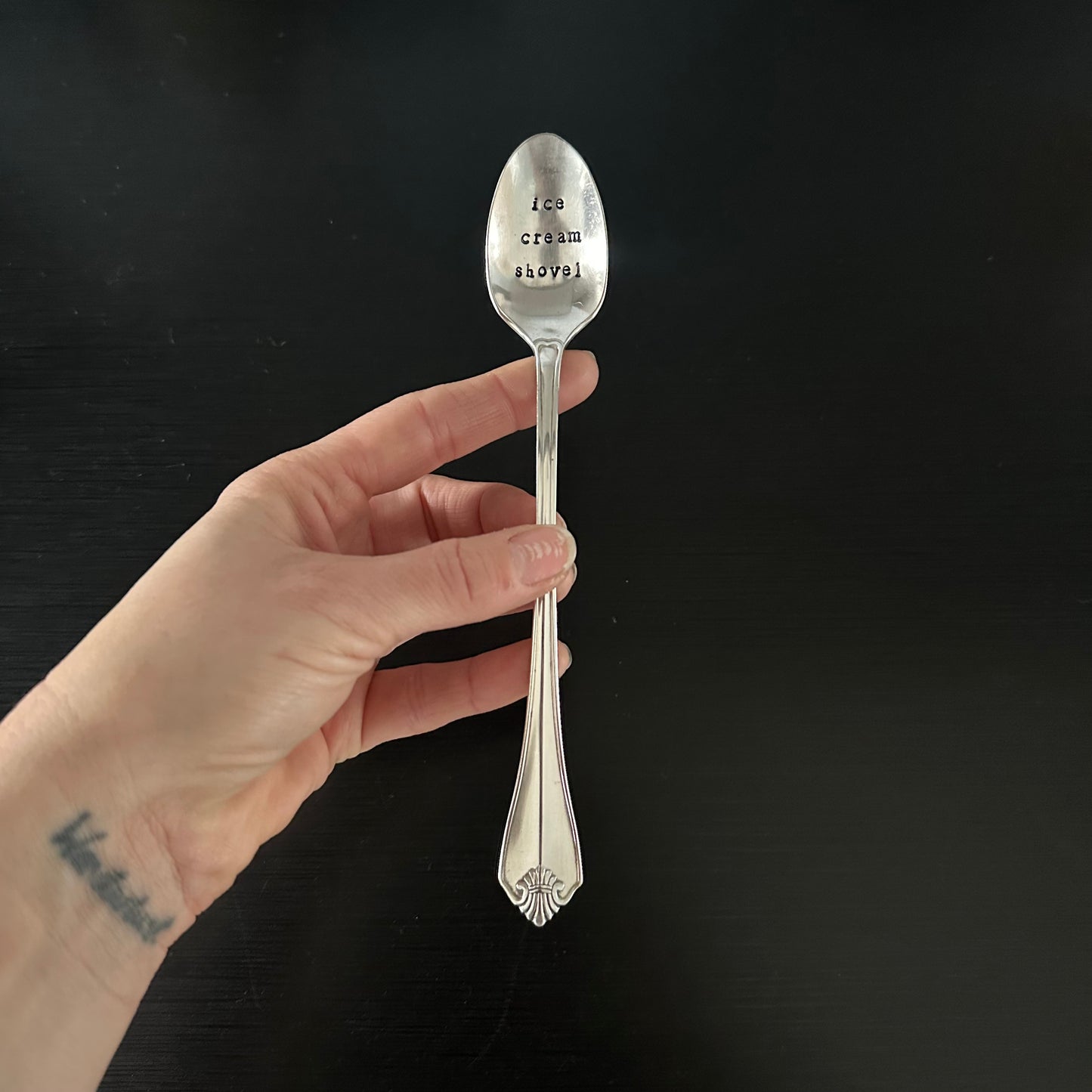 Ice Cream Shovel - Vintage Long Handled Spoon
