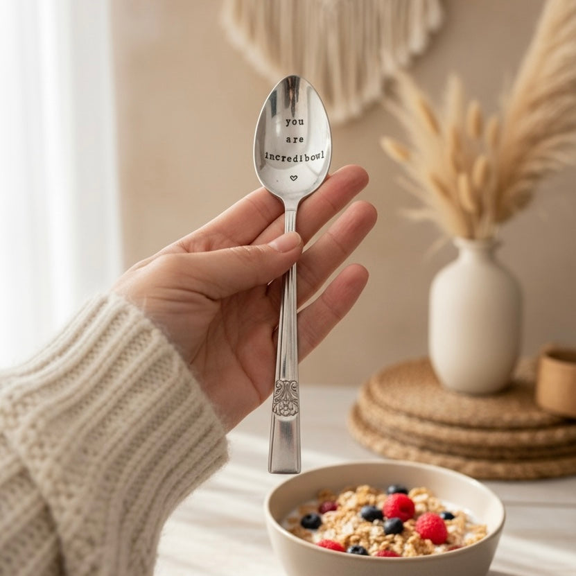 You are Incredibowl - Vintage Desert Spoon