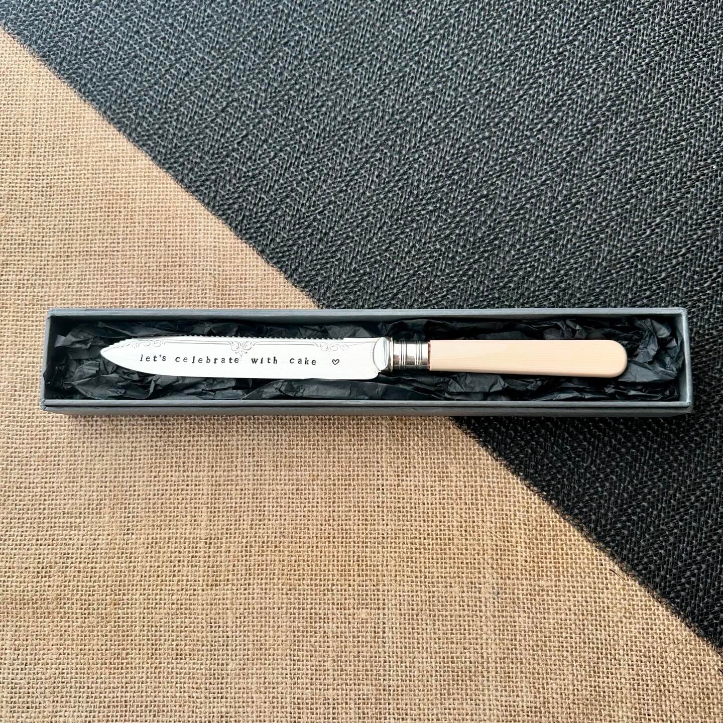 Personalised Wedding Cake Knife