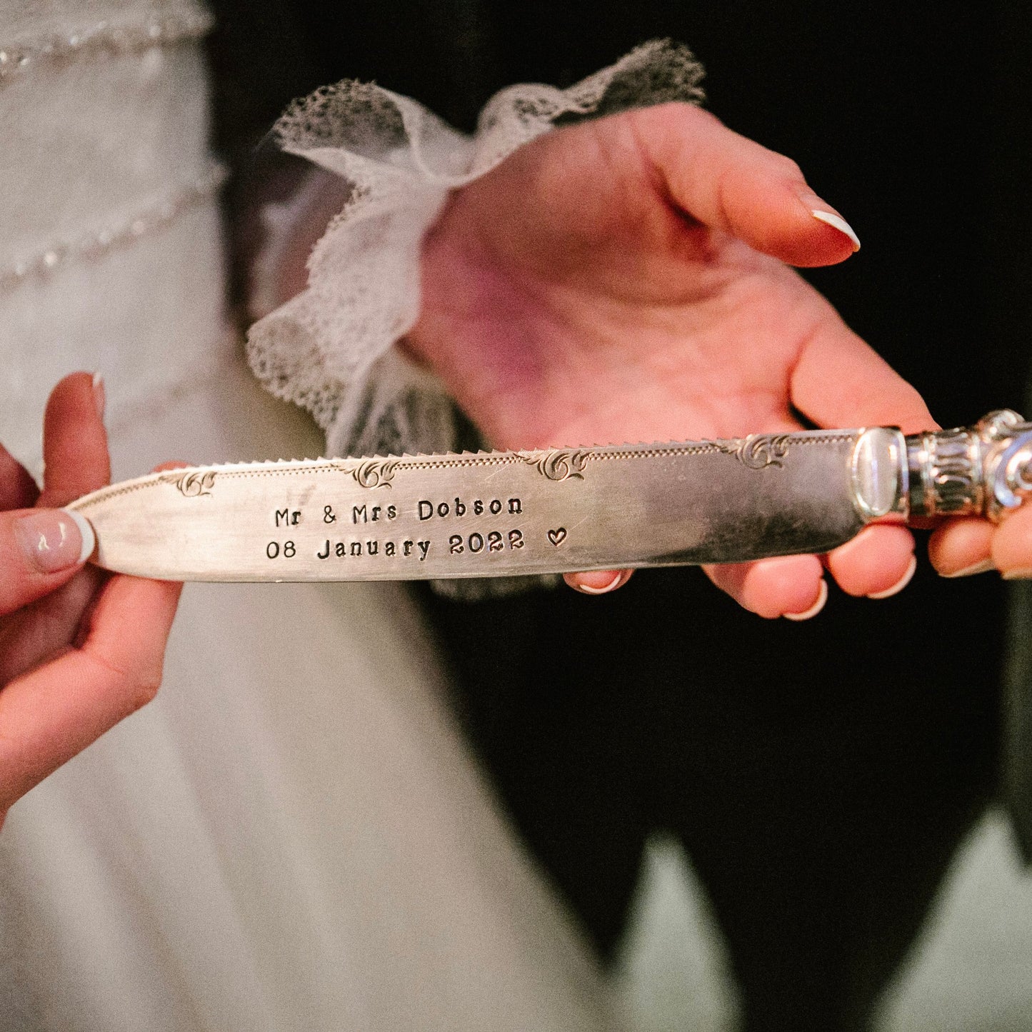 Personalised Wedding Cake Knife