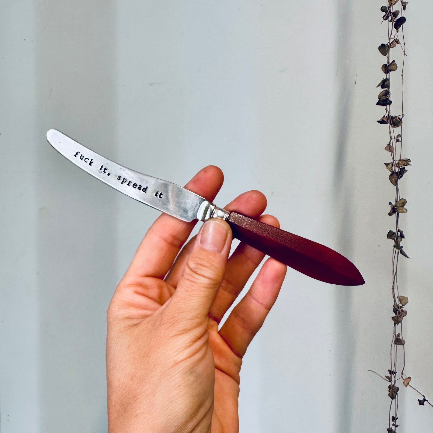 Fuck it, spread it - Vintage Butter Knife