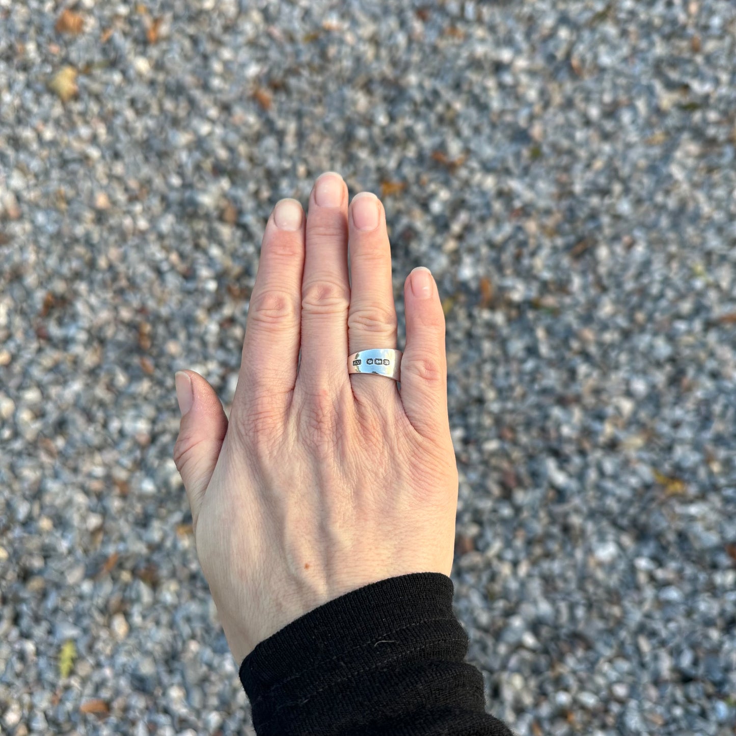 Sheffield 1940 Spoon Ring - Sterling Silver