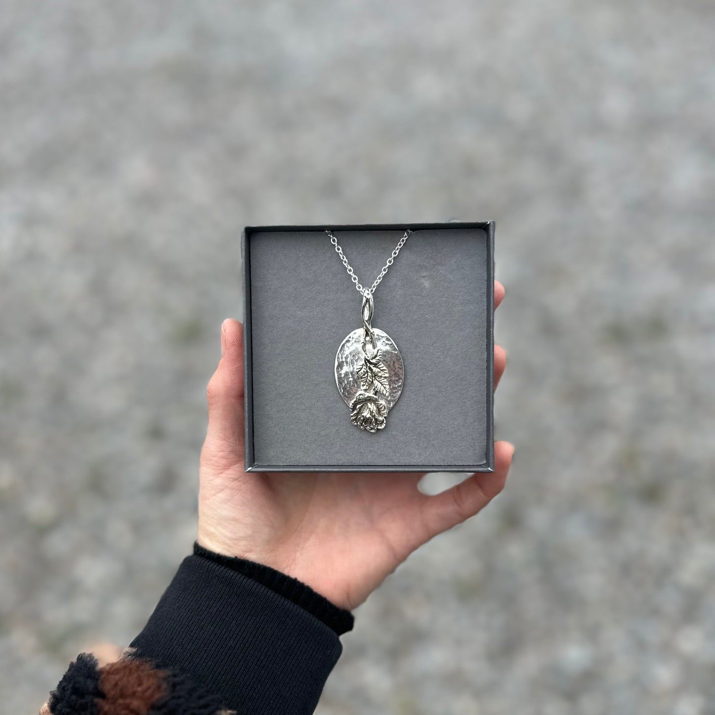 Rose Whole Spoon Necklace