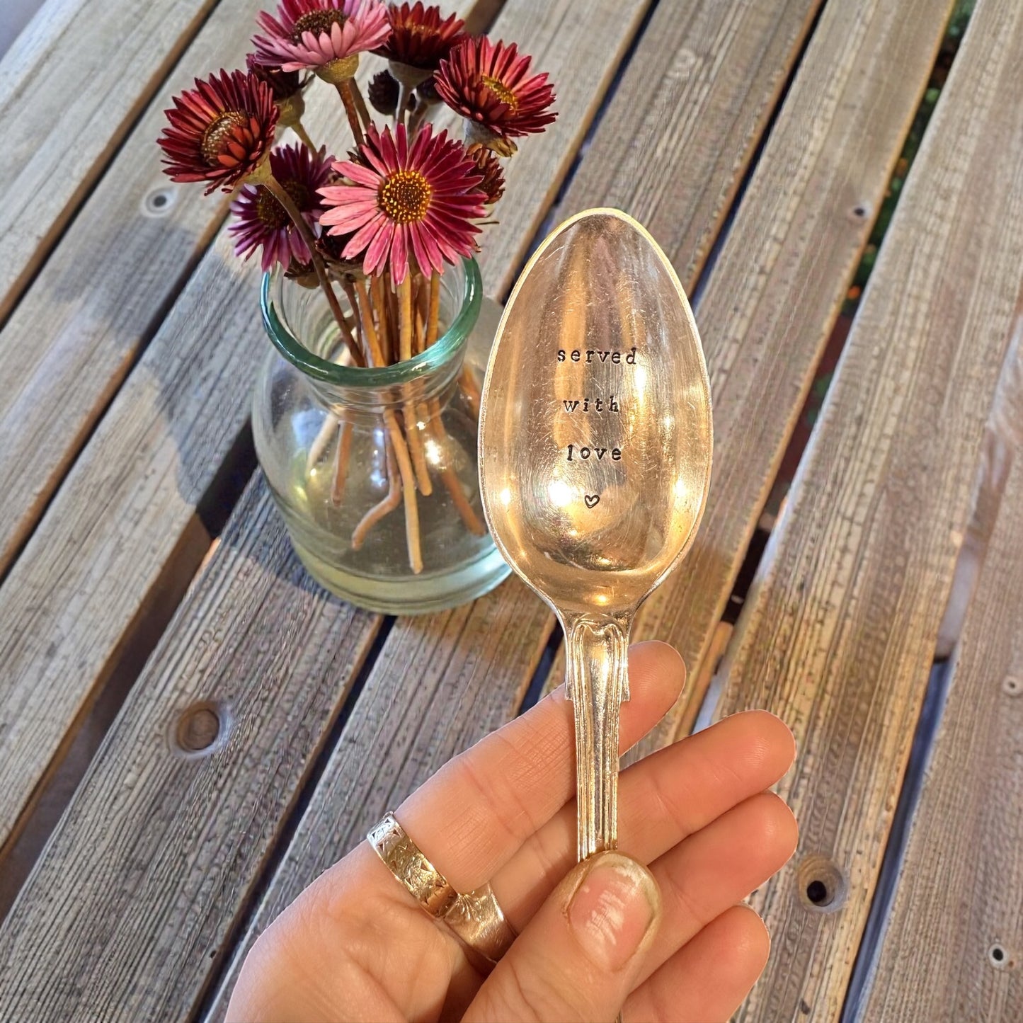 Served with Love - Vintage Serving Spoon