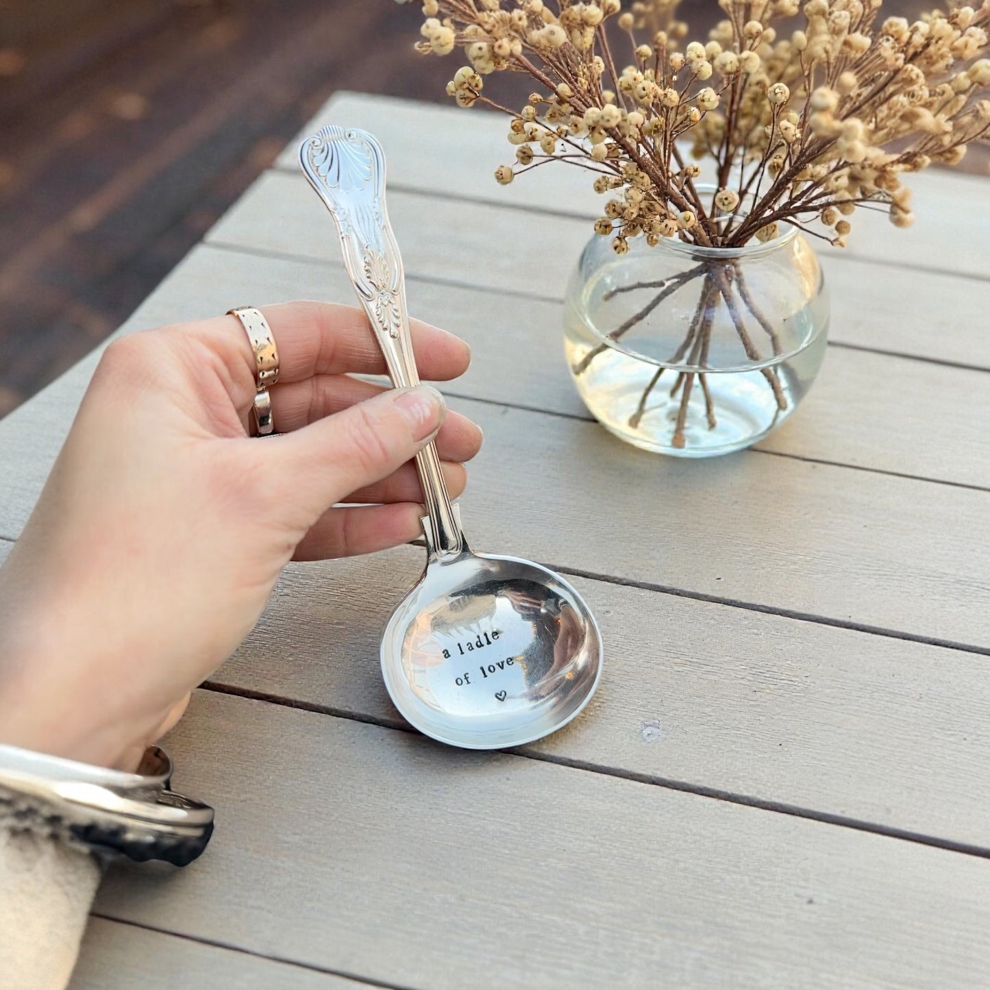 A ladle of love – Vintage Ladle