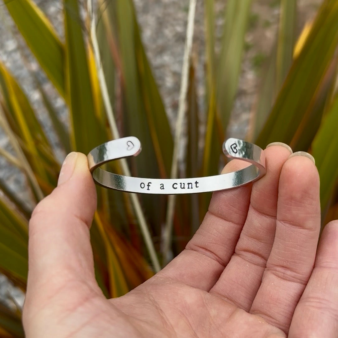 Be Kind (of a Cunt) Hidden Message Bracelet