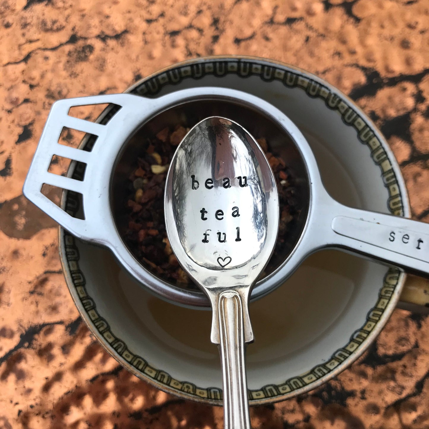 Beau tea ful - Vintage Coffee Spoon