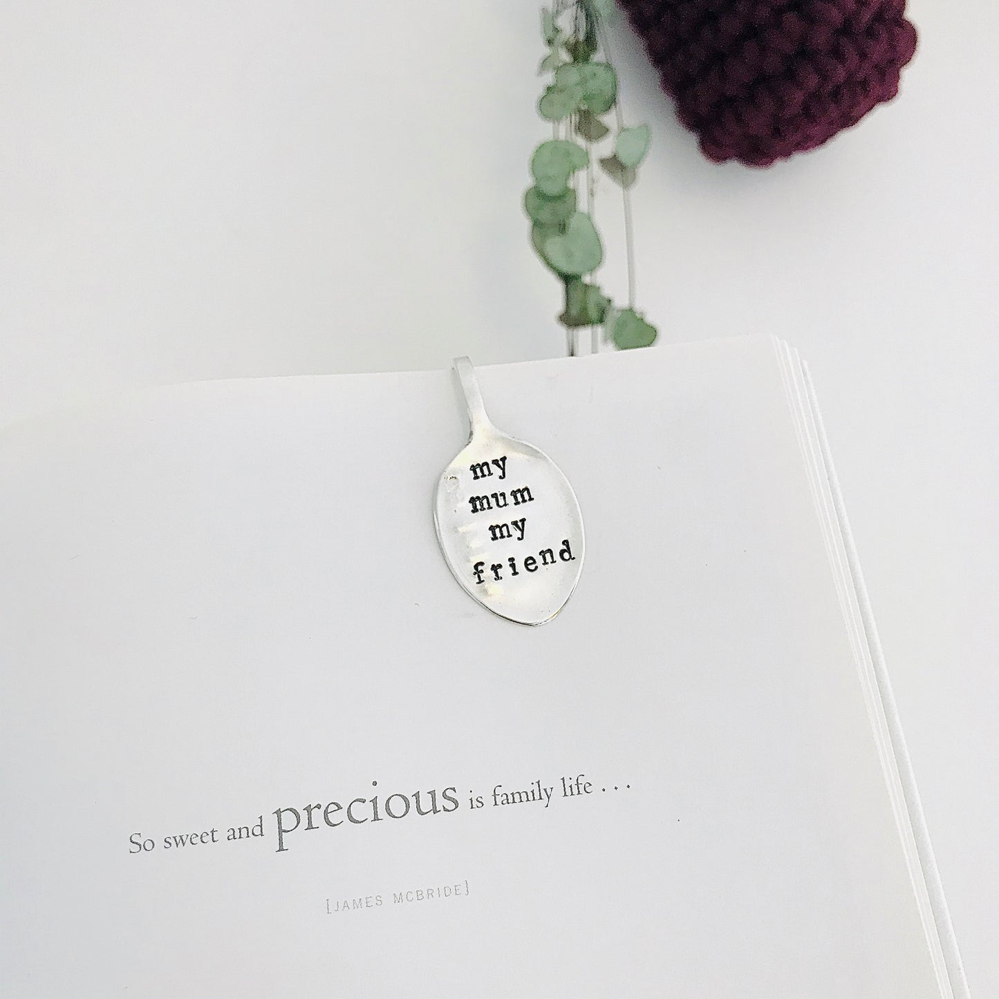 Personalised Vintage Spoon Bookmark