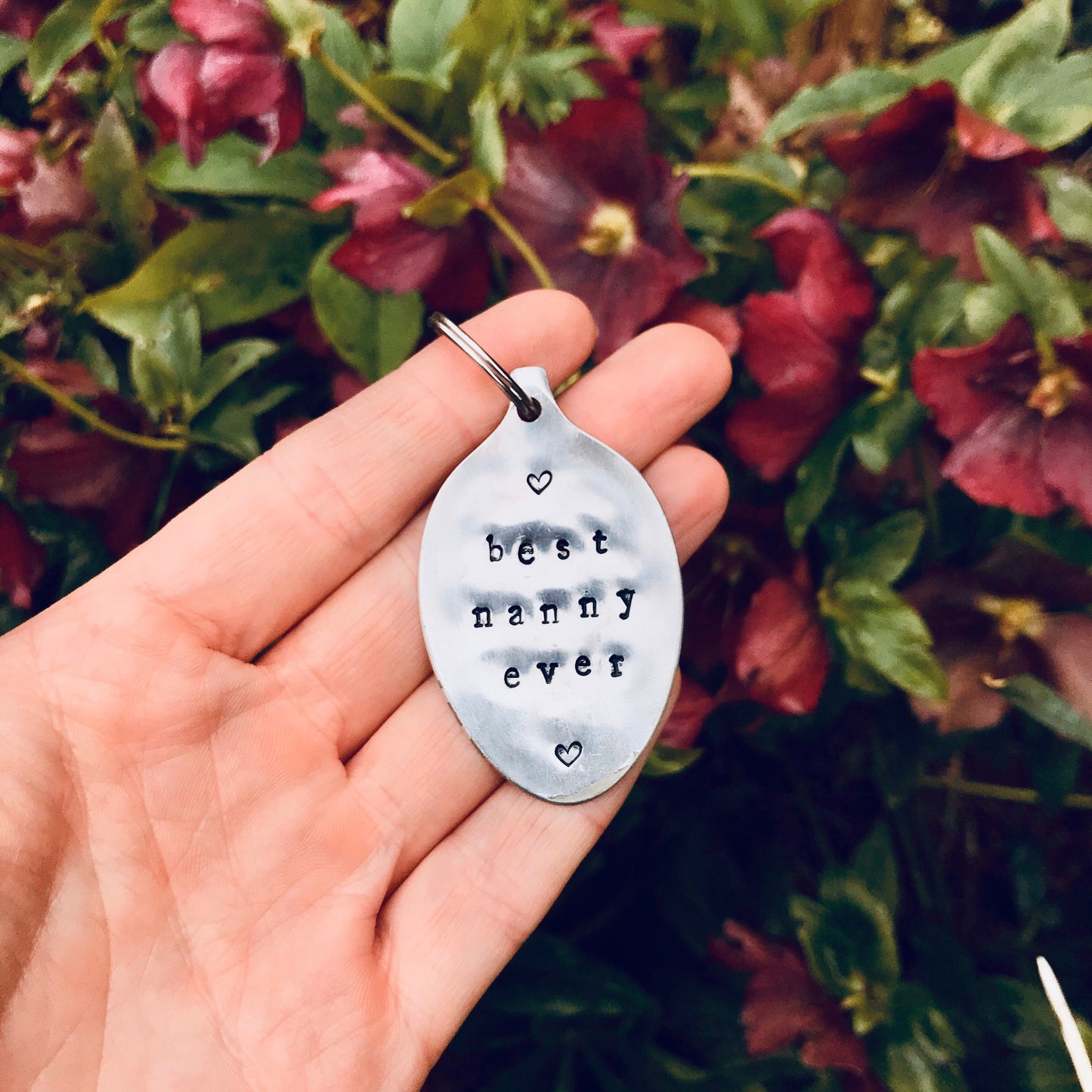 Personalised Vintage Spoon Keyring