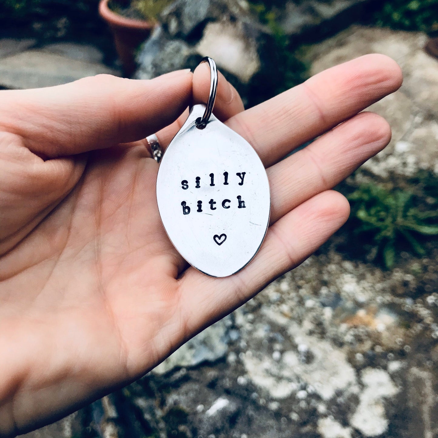 Personalised Vintage Spoon Keyring