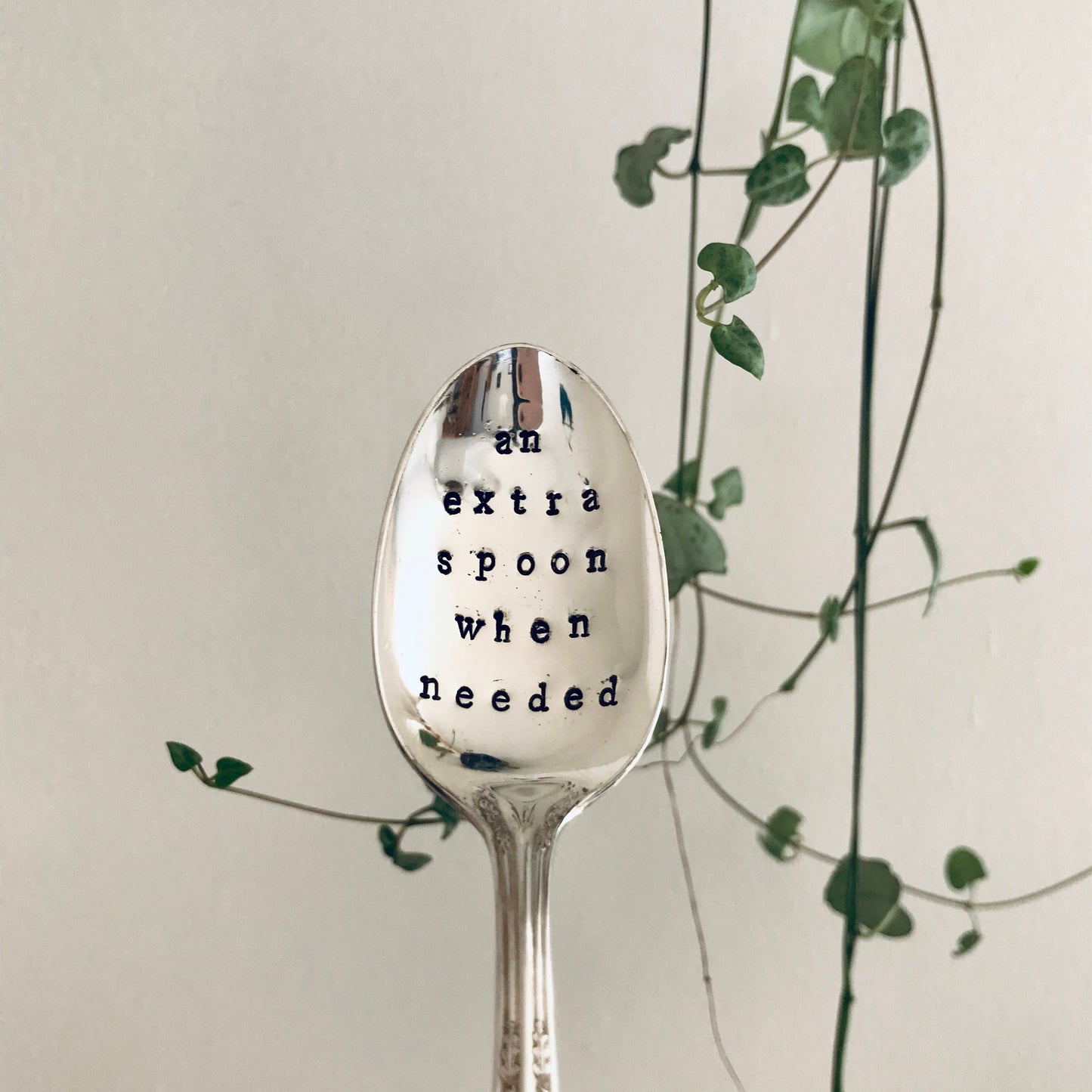 An Extra Spoon When Needed - Vintage Teaspoon