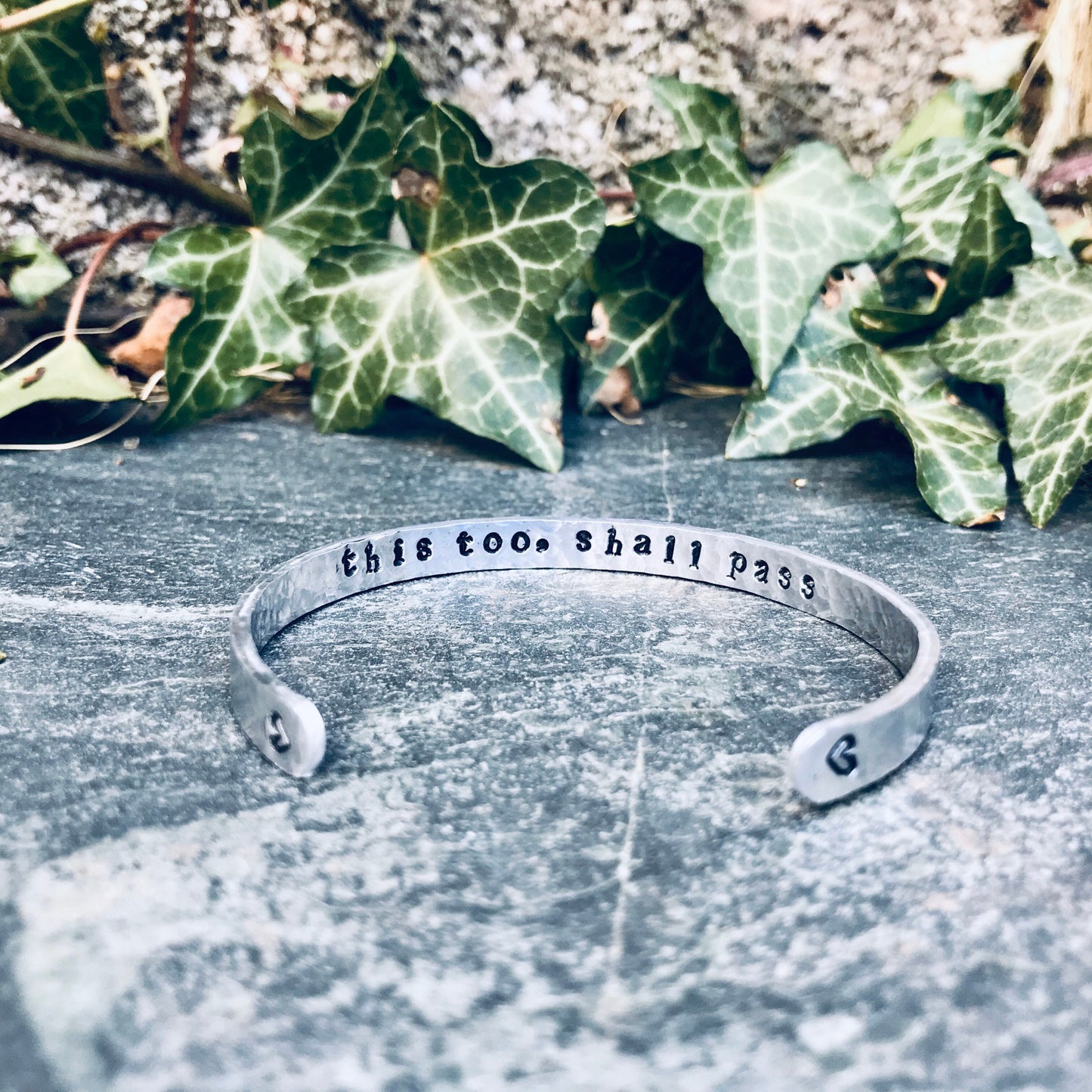 This Too, Shall Pass - Hidden Message Band
