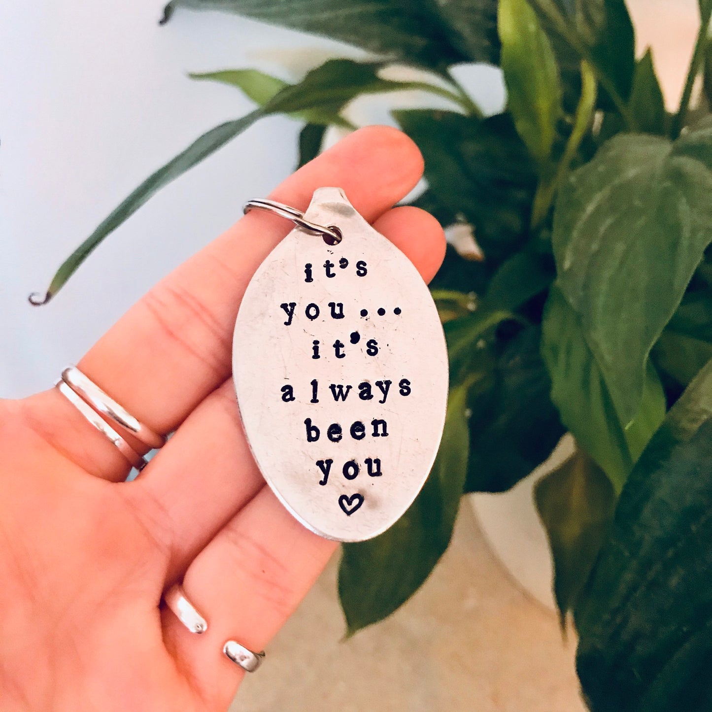 Personalised Vintage Spoon Keyring