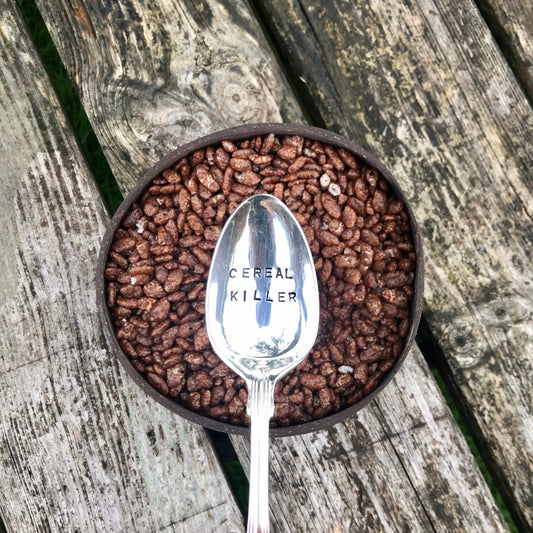 Cereal Killer - Vintage Dessert Spoon