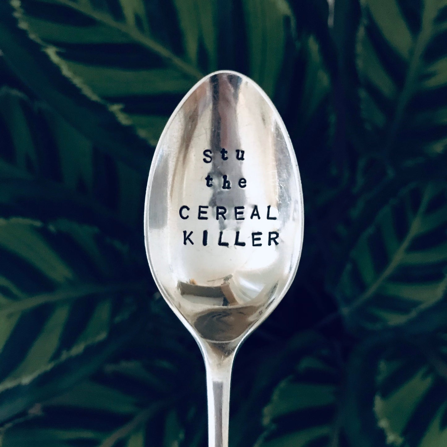 Personalised Cereal Killer - Vintage Desert Spoon