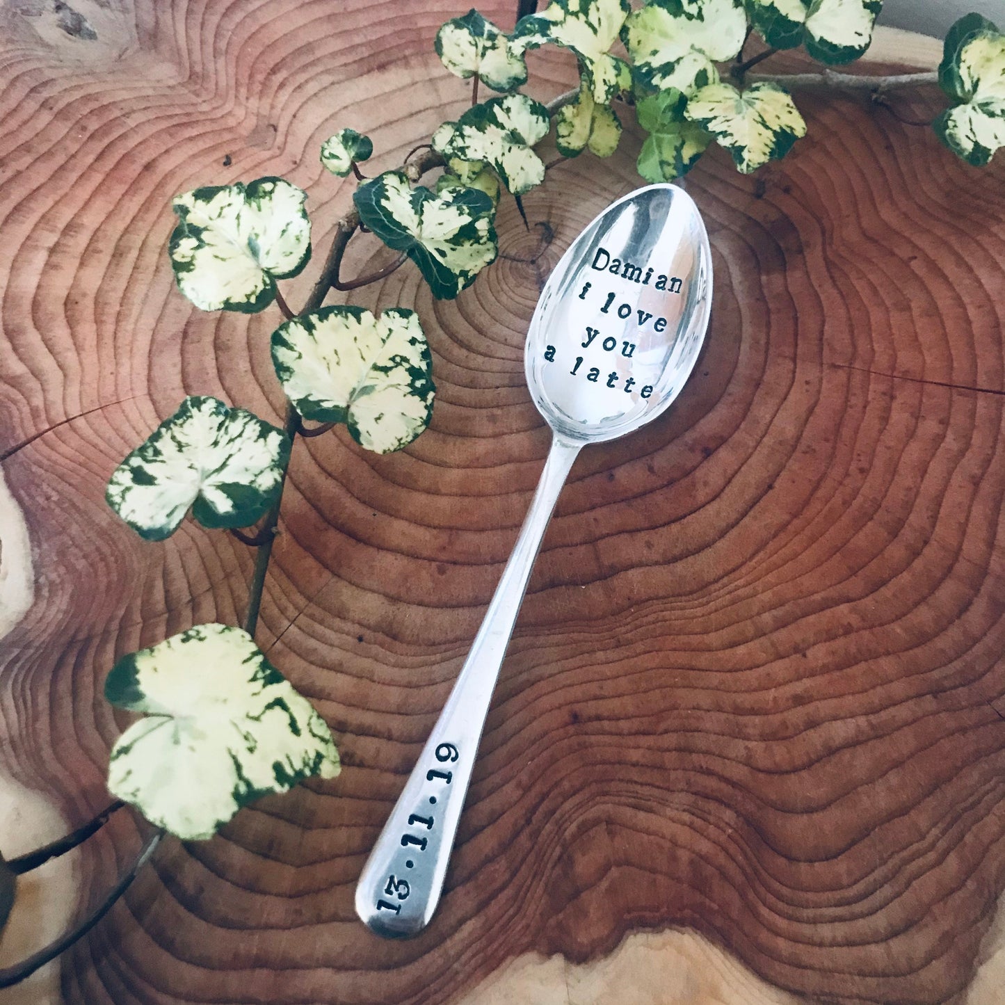 Personalised Vintage Teaspoon