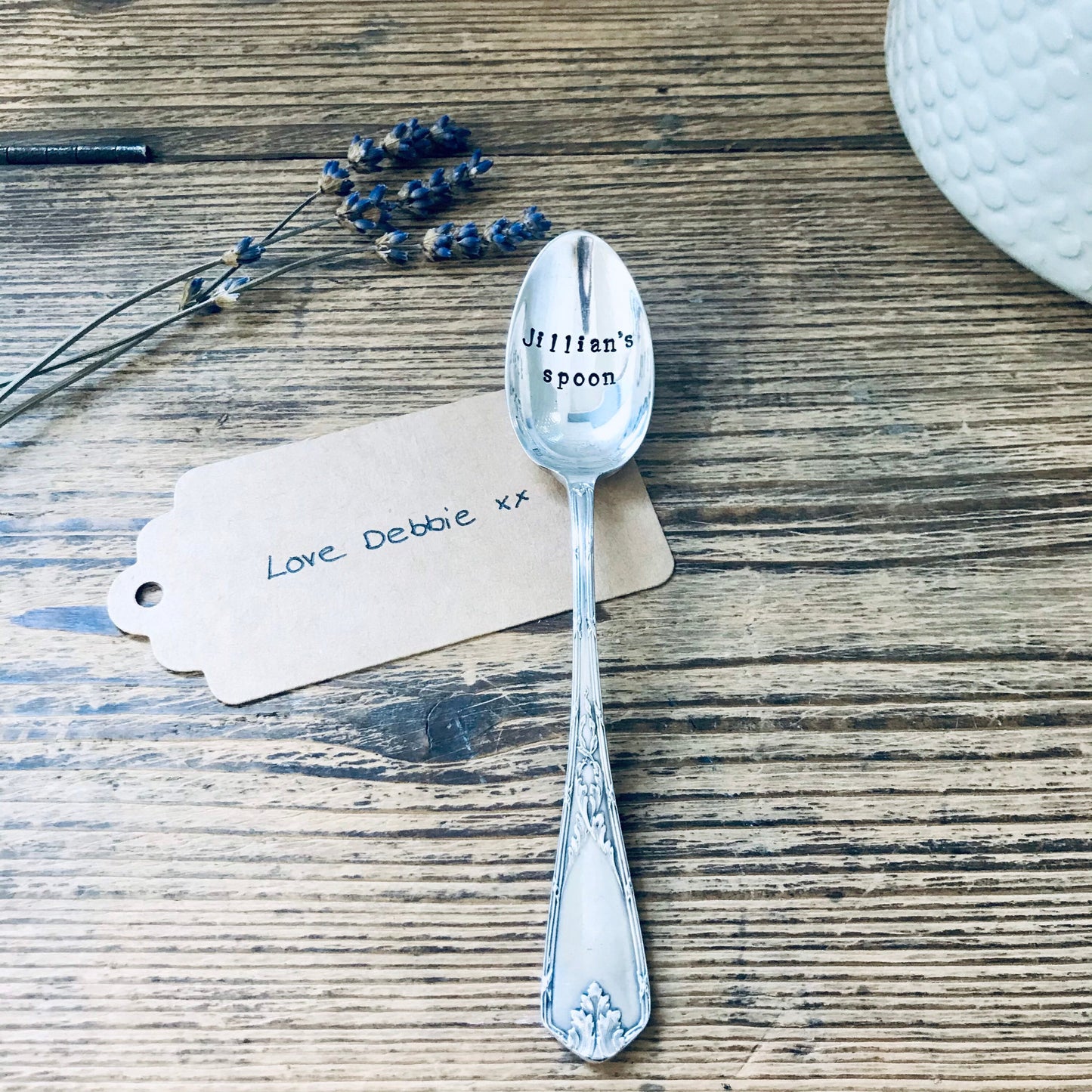Personalised Vintage Teaspoon