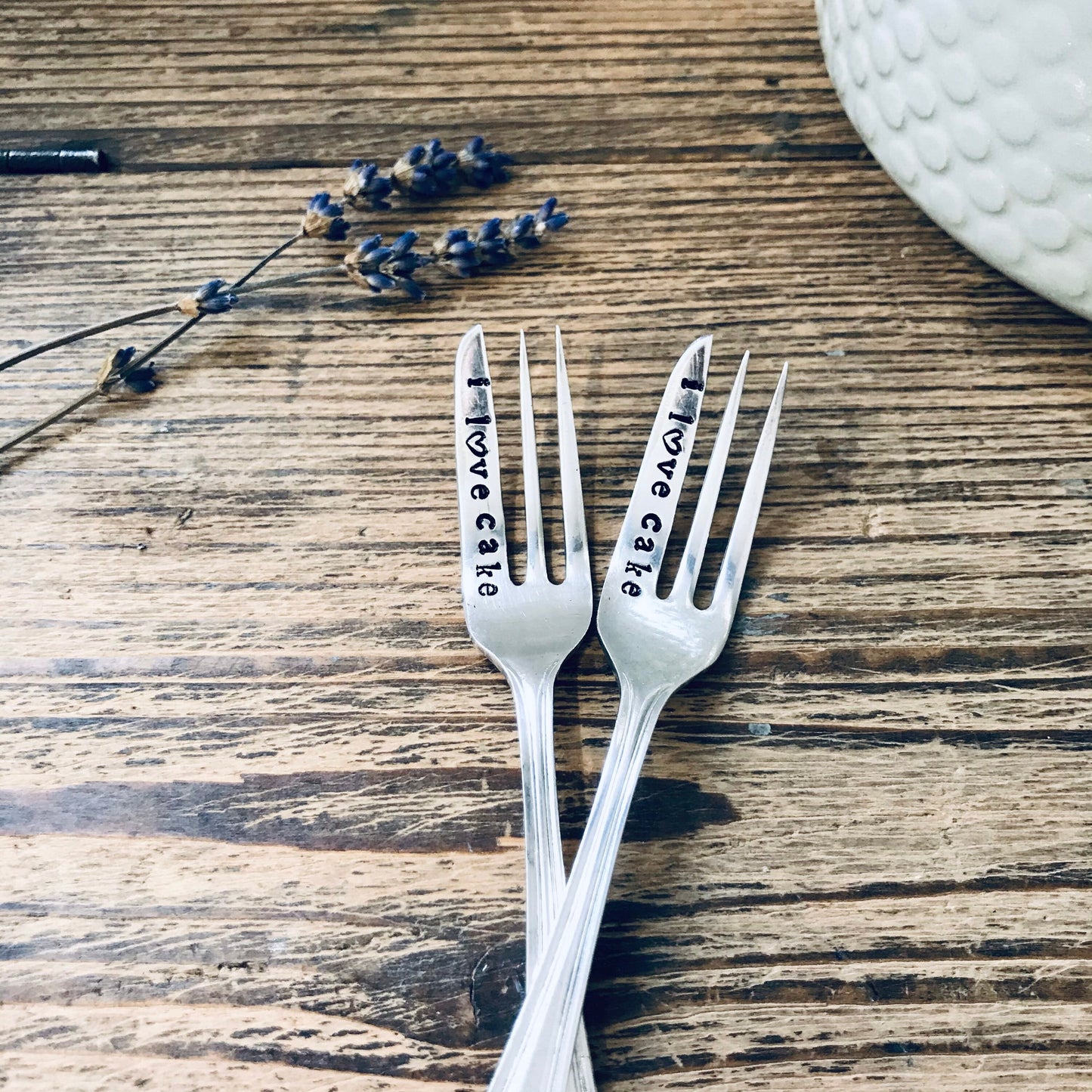 Personalised Vintage Cake Fork