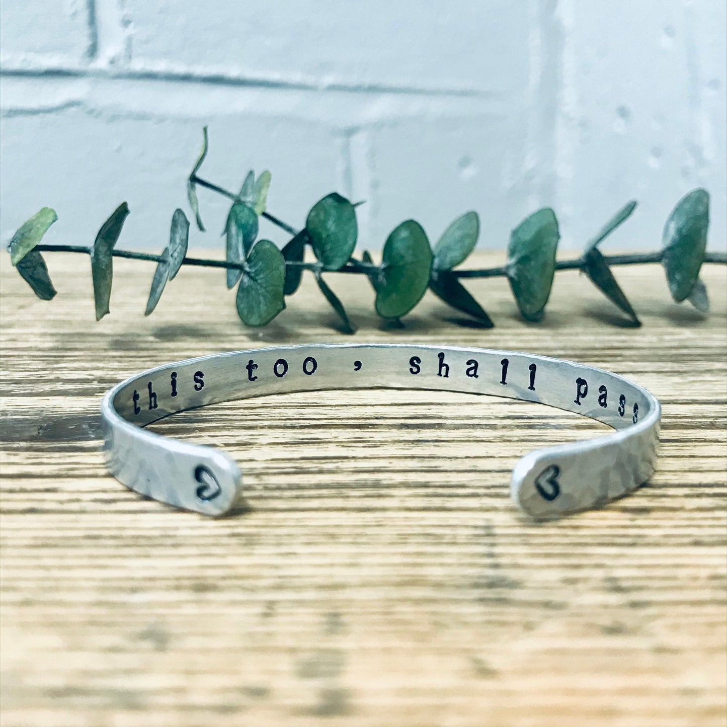 This Too, Shall Pass - Hidden Message Band
