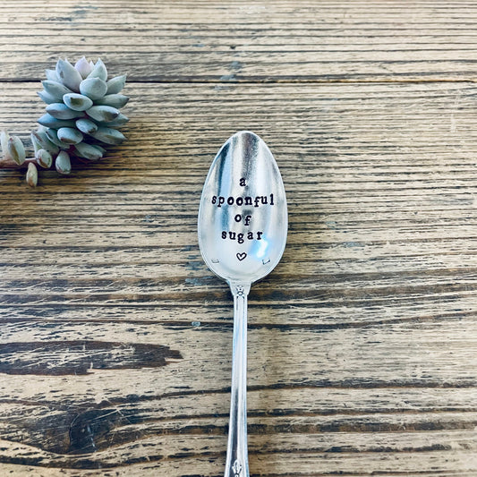 A Spoonful of Sugar - Vintage Teaspoon