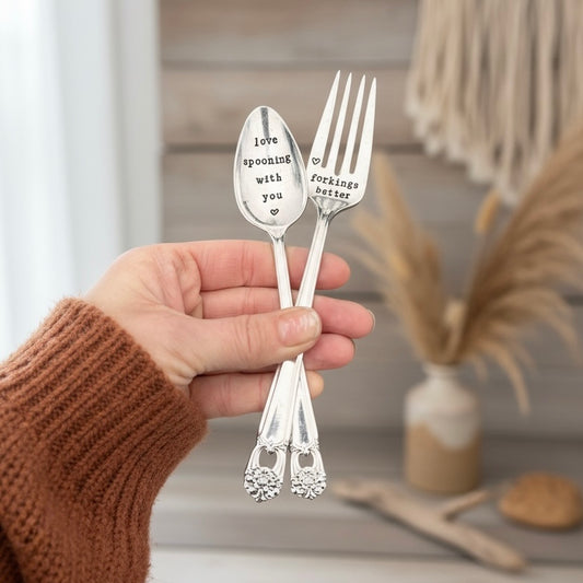 Teaspoon & Cake Fork Gift Set