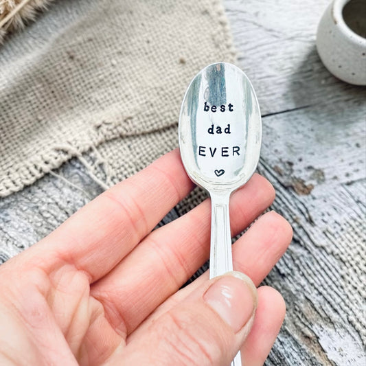 Best dad EVER Vintage Teaspoon