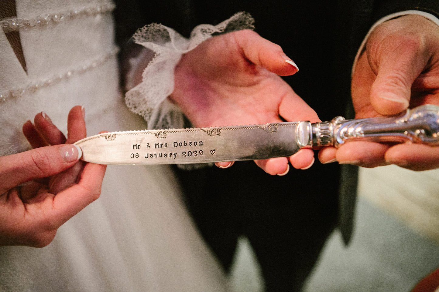 Personalised Wedding Cake Knife