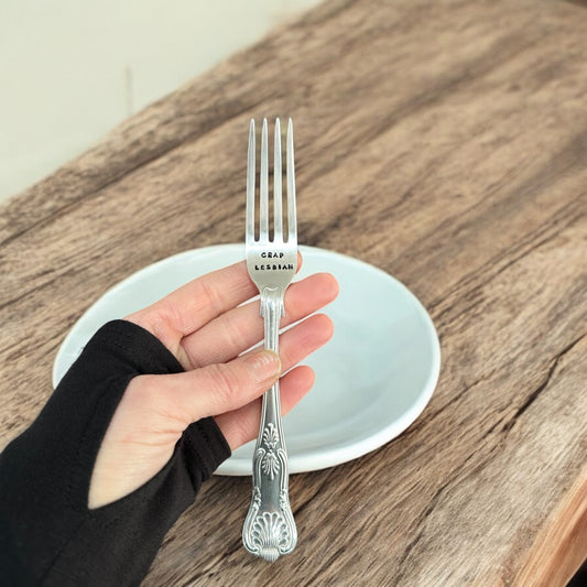 Personalised Vintage Fork