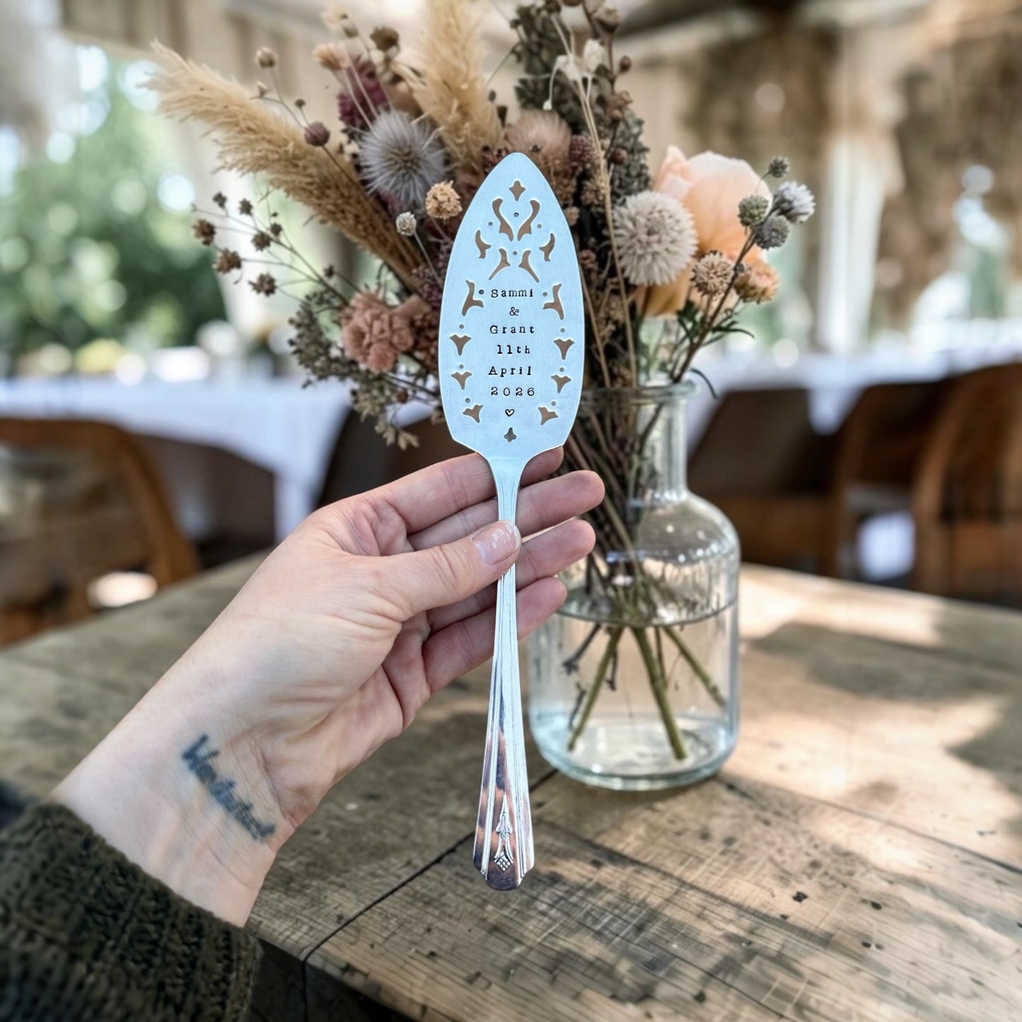 Personalised Wedding Cake Slice