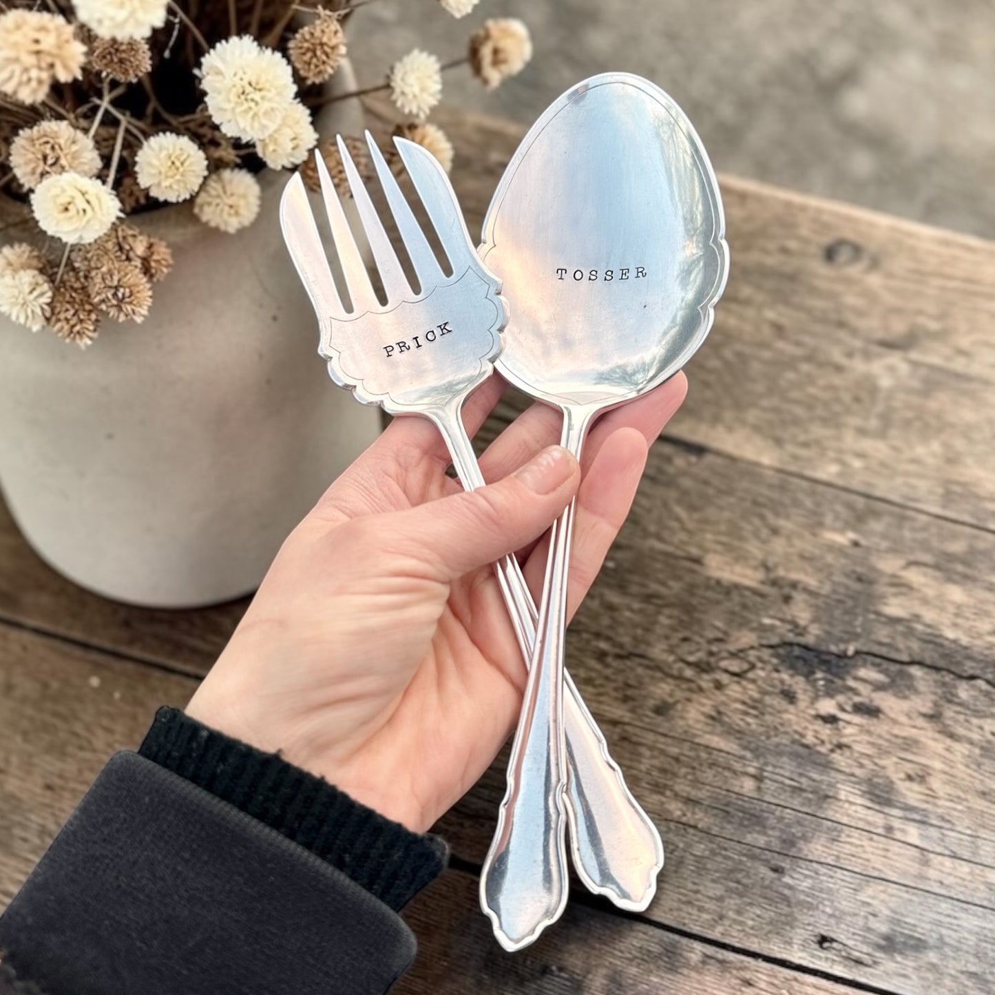 PRICK & TOSSER - Vintage Salad Servers