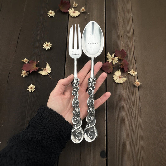 Limited Edition PRICK & TOSSER - Vintage Salad Servers