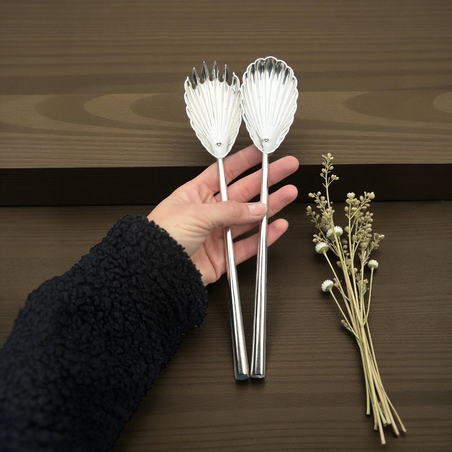 Limited Edition Vintage Salad Servers