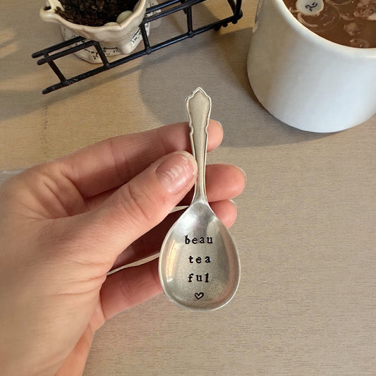 Beau tea ful - Sterling silver tea caddy