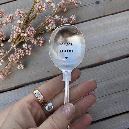 Souper Sister - Vintage Soup Spoon