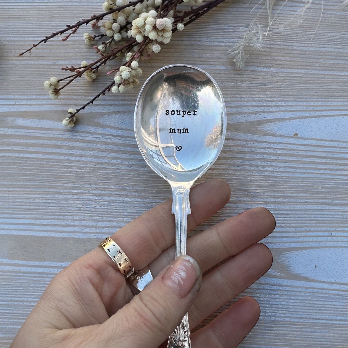 Souper Mum - Vintage Soup Spoon