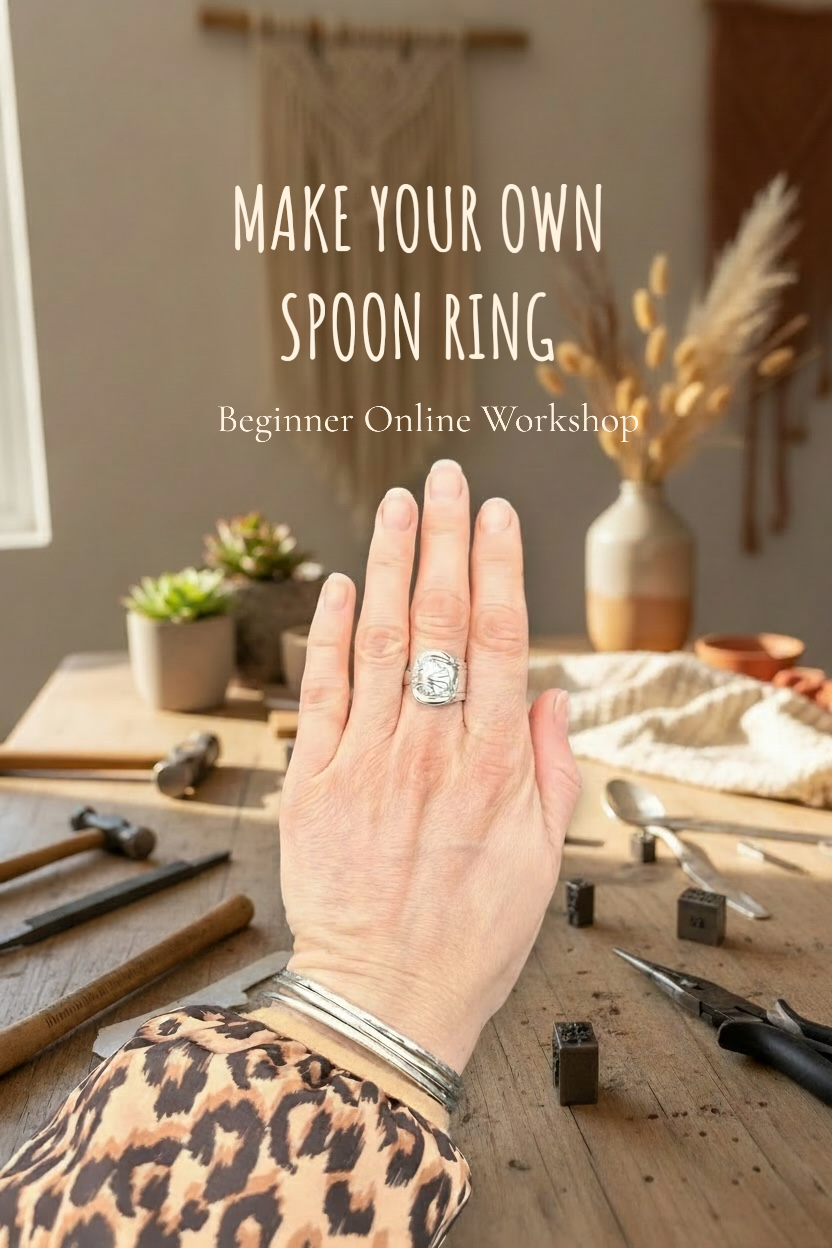 Make Your Own Spoon Ring - Beginner Workshop – sozosilverdesigns