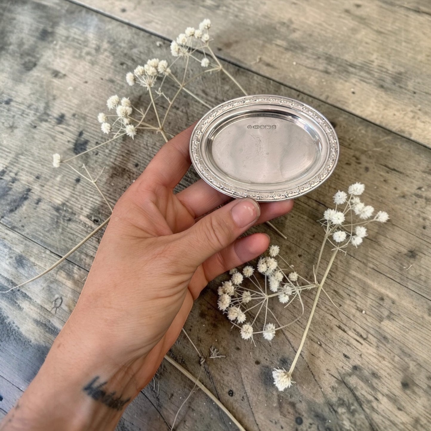 Ready to Personalise | Silver Trinket Dish
