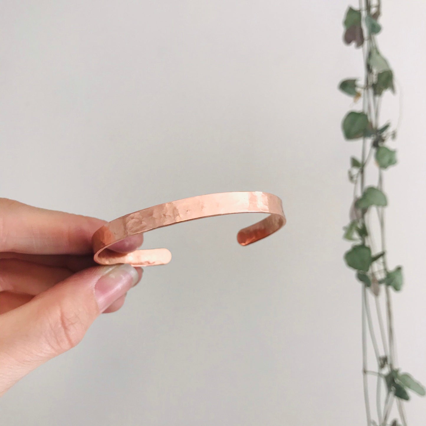 Personalised Copper Affirmation Band