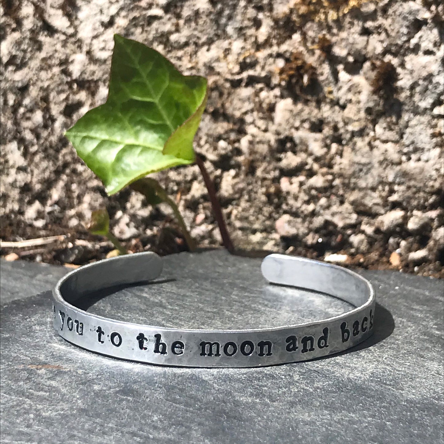 Personalised Moon Affirmation Band