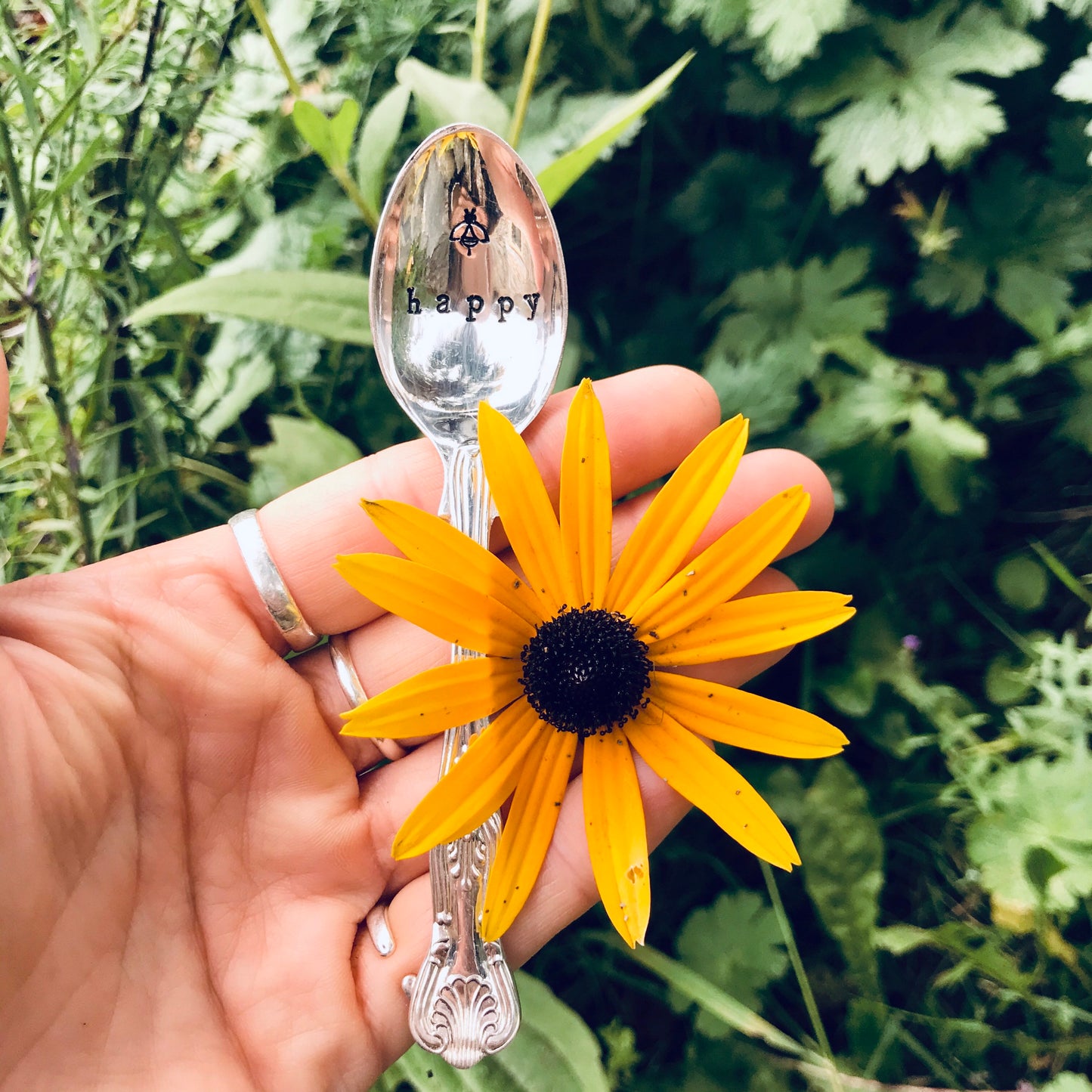 Bee Happy - Vintage Teaspoon