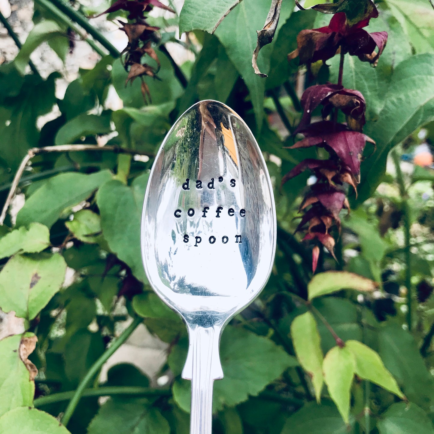Dad’s Coffee Spoon - Vintage Dessert Spoon