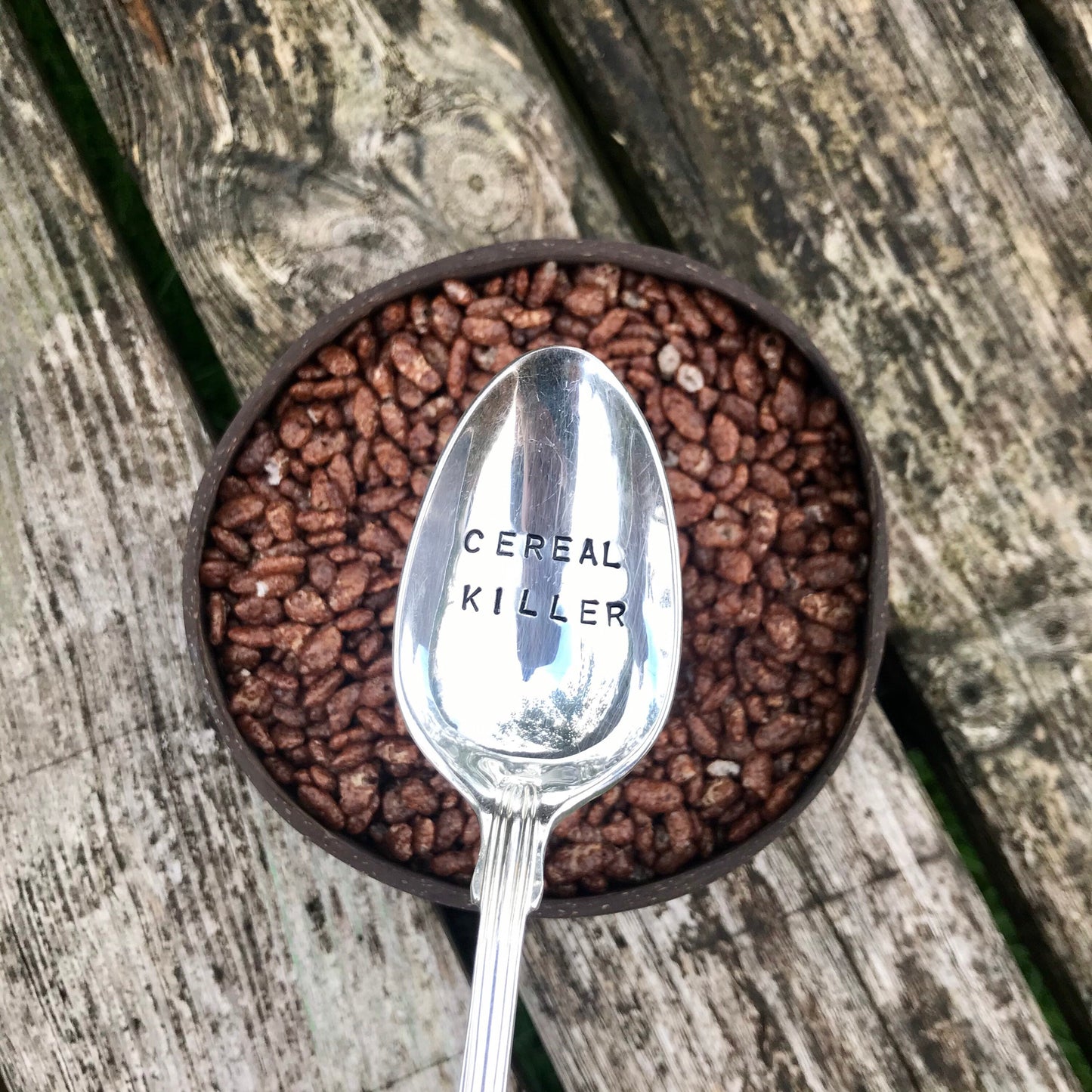 Cereal Killer - Vintage Dessert Spoon