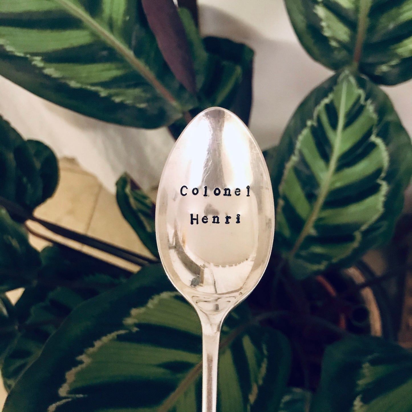 Personalised Dessert Spoon