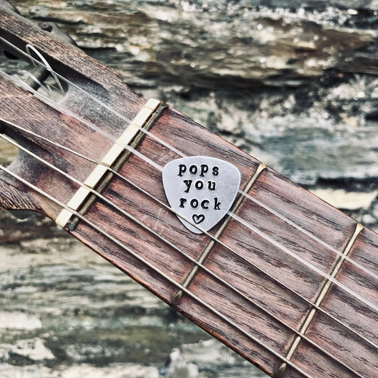 Personlised ‘You Rock' Guitar Pick