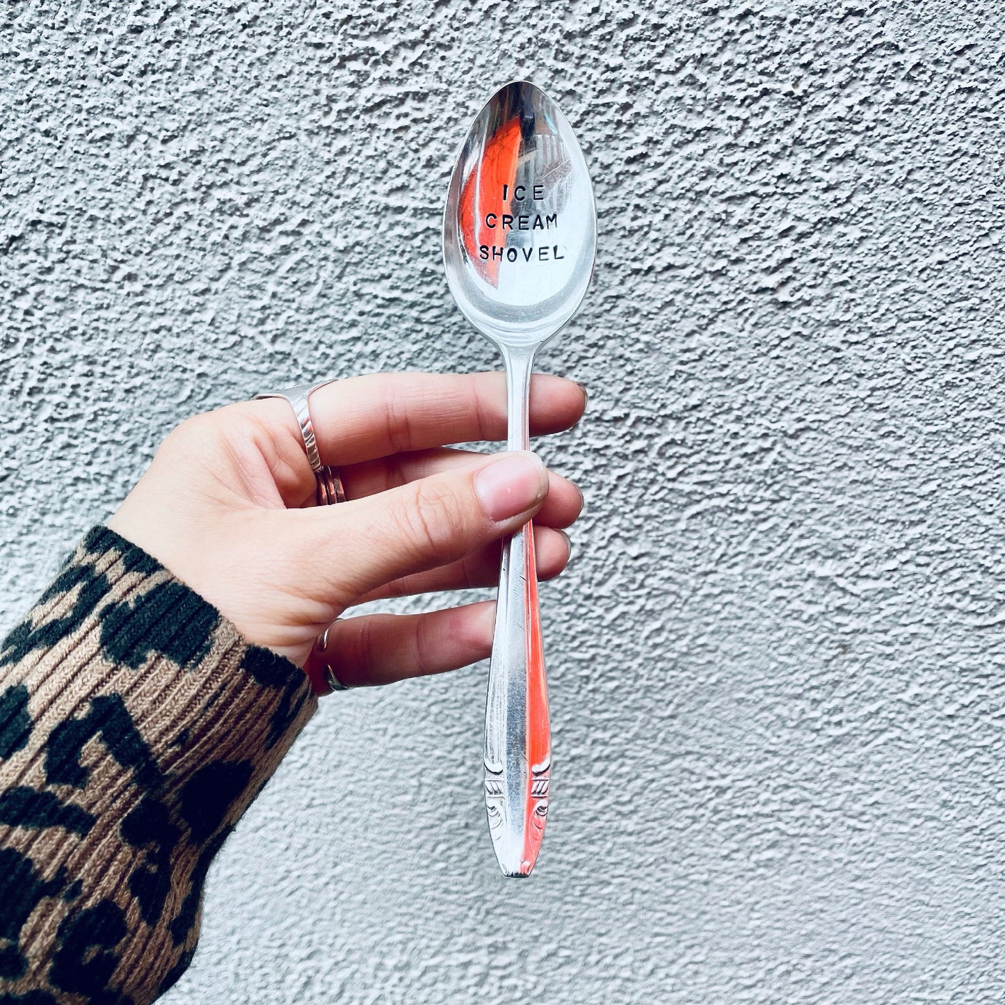 Ice Cream Shovel - Vintage Dessert Spoon